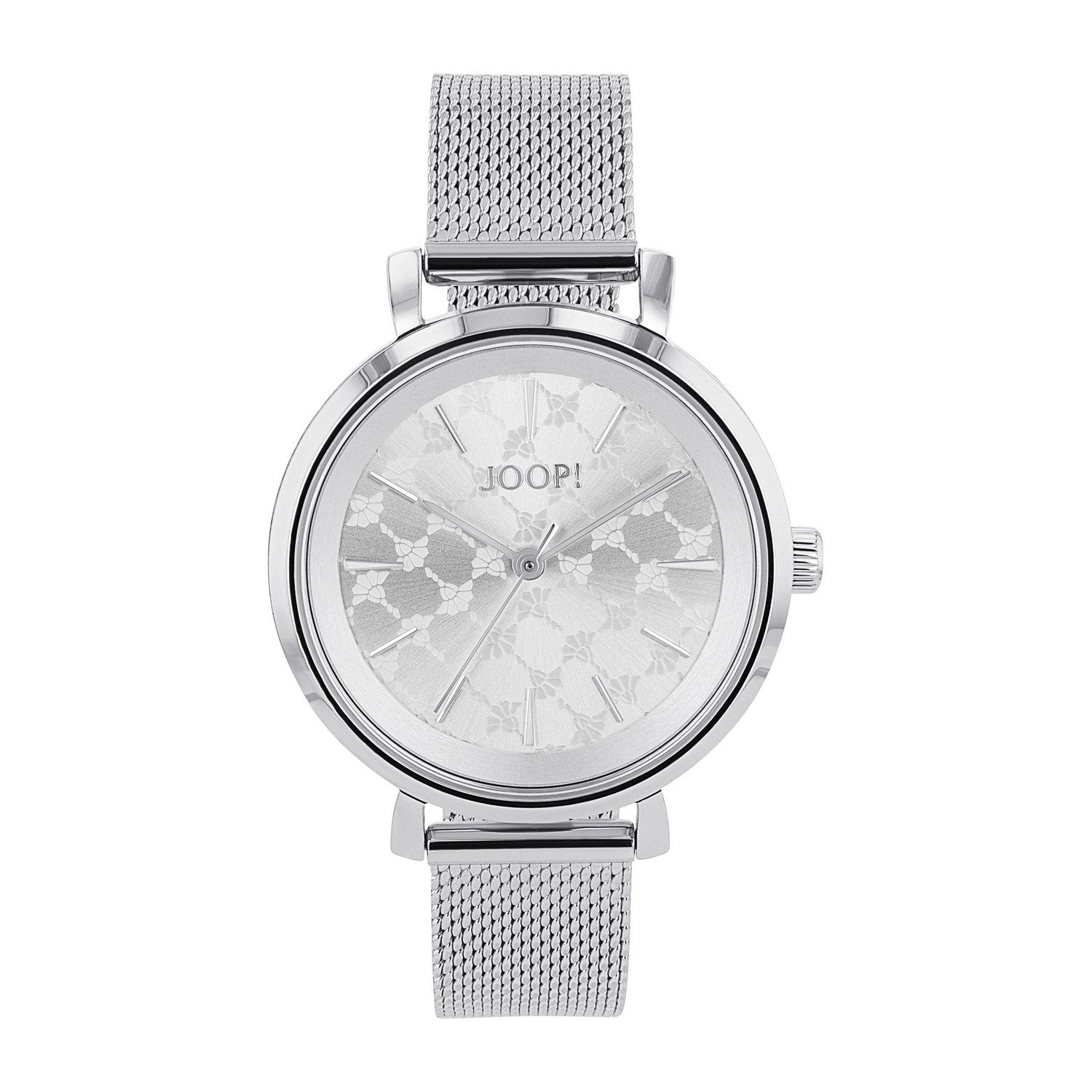 JOOP! Quarzuhr 2040159, Armbanduhr, Damenuhr, Edelstahlarmband, analog