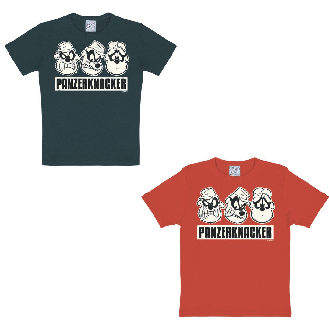 Print-Shirt Kinder T-Shirt Disney Panzerknacker - verschiedene Größen