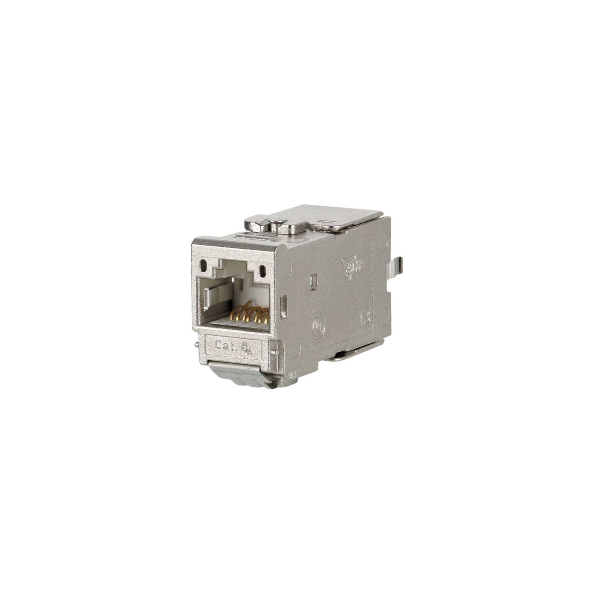 Metz Connect Koax-Kabelverbinder BTR NETCOM C6Amodul 180 Jack Cat. 6A geschirmt TN C6Amod-180