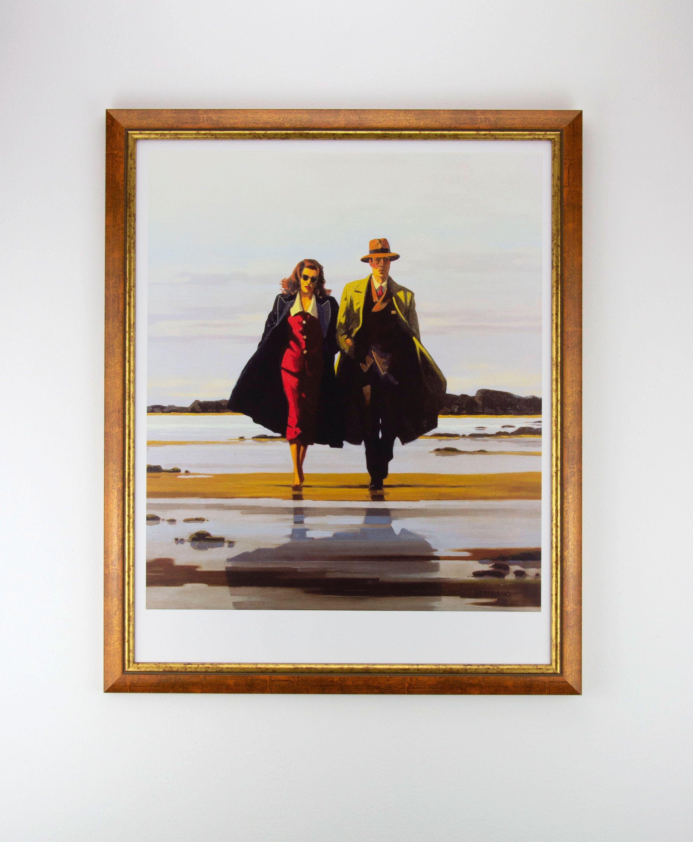 myposterframe Einzelrahmen Bilderrahmen Aged Vintage Pandora, günstig online kaufen
