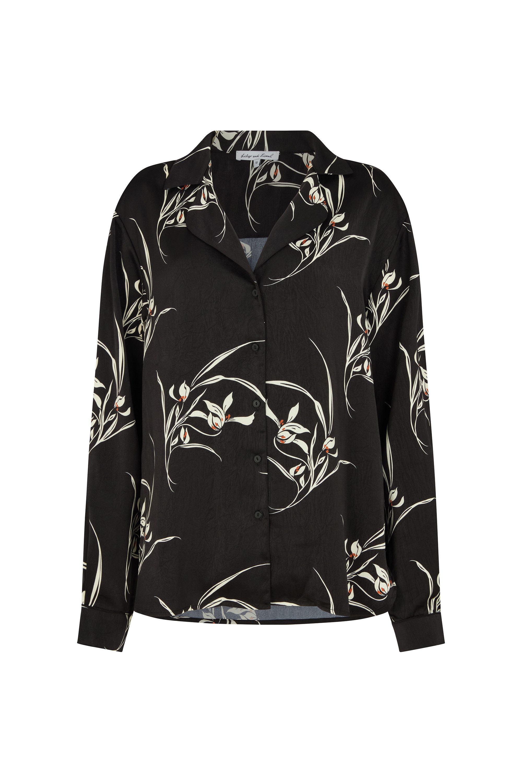 Lily and Lionel Hemdbluse Lillibet Large Floral Print Shirt Damen