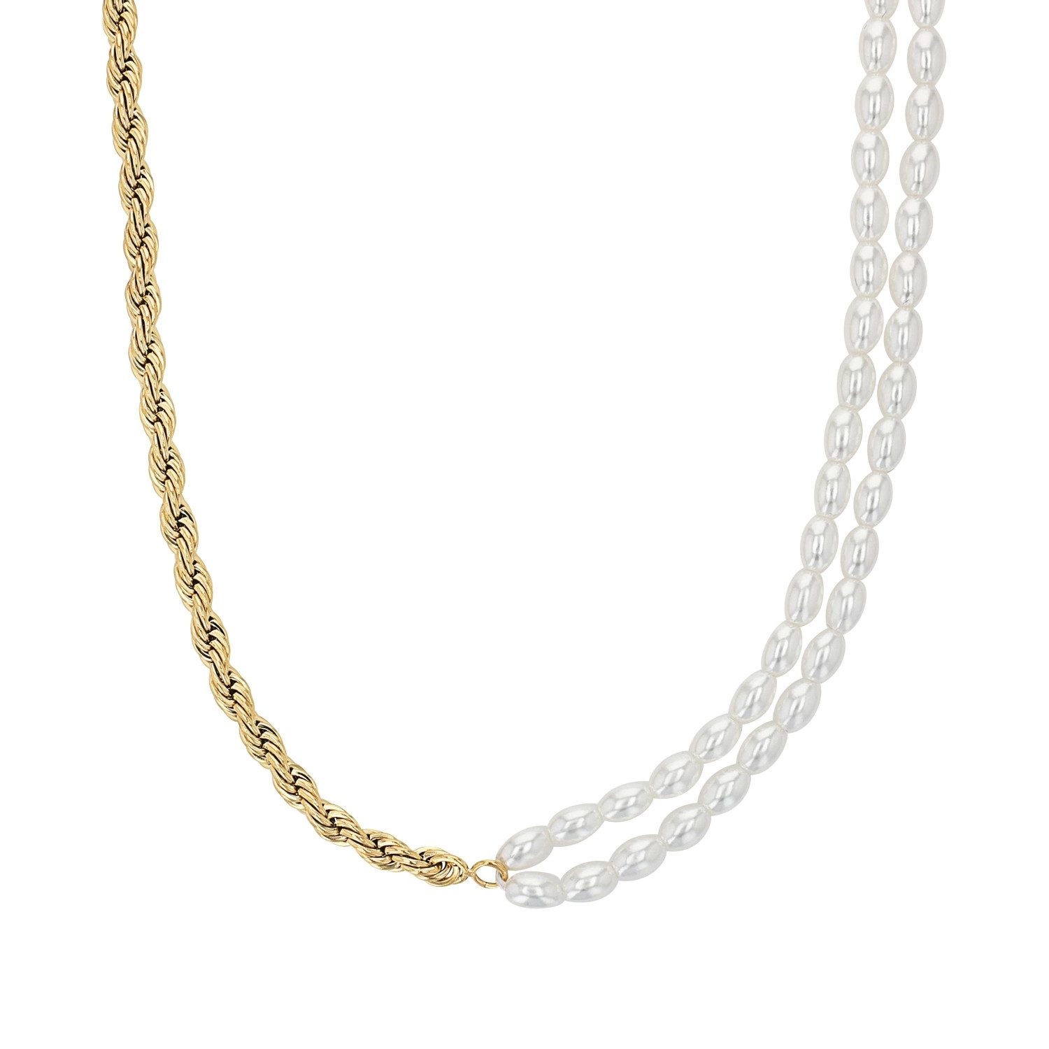 Noelani Edelstahlkette Noelani Halskette (Halskette, 1-tlg., Halskette)