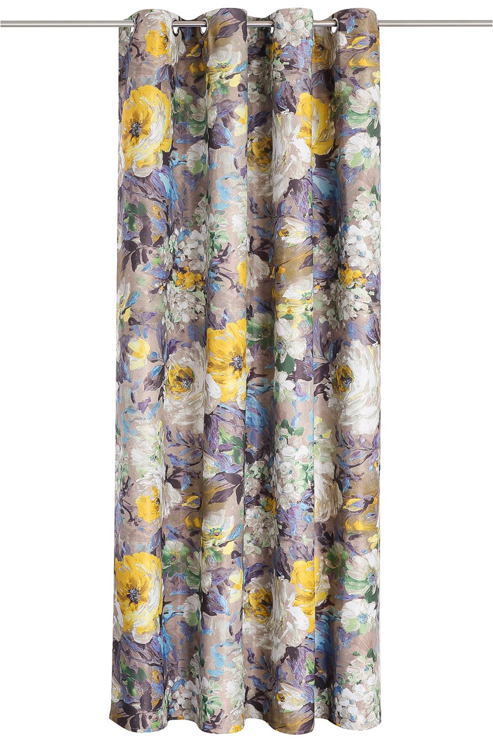 Joyswahl Vorhang (1 St), Ösen, blickdicht, vintange Blumen Muster günstig online kaufen