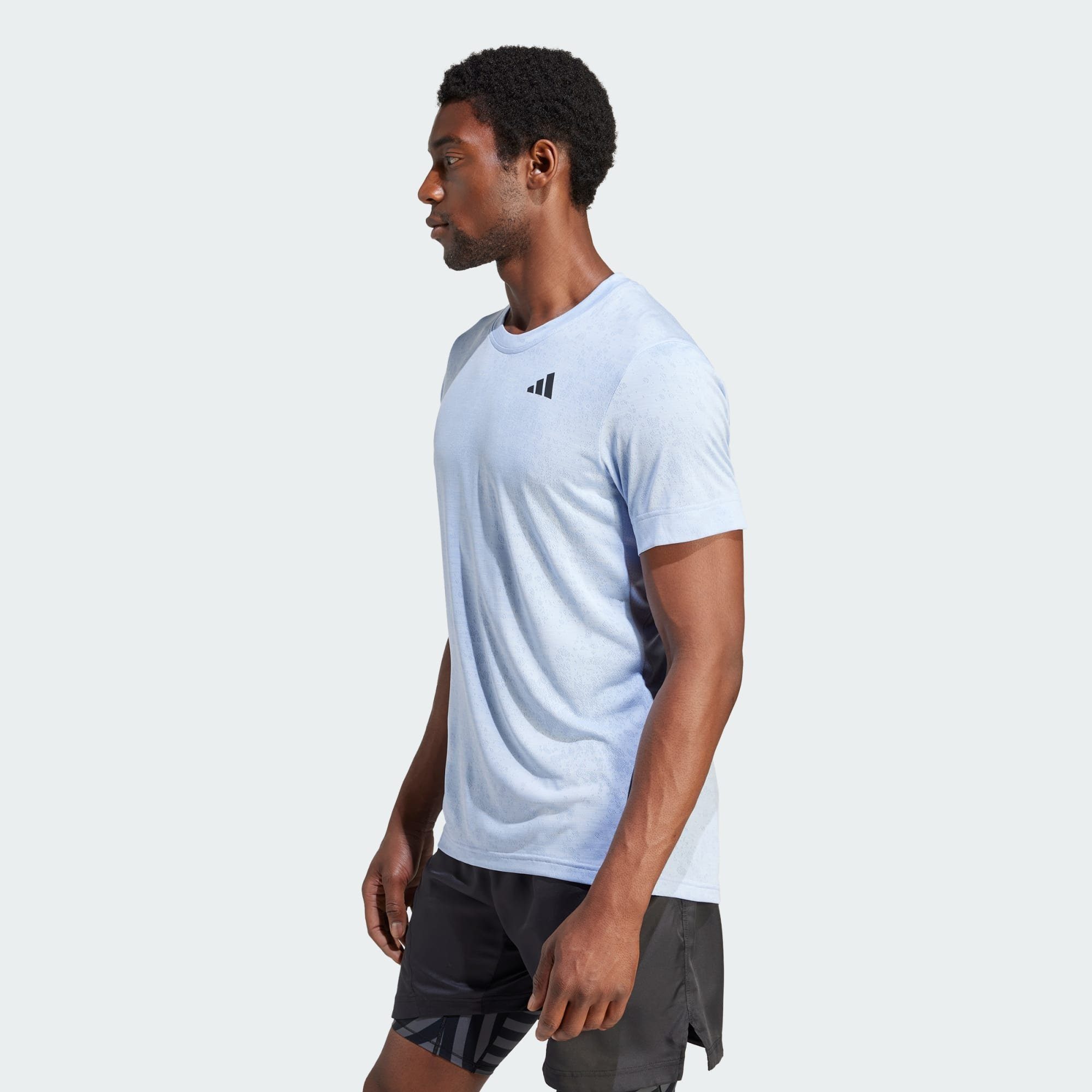 adidas Performance Funktionsshirt TENNIS FREELIFT T-SHIRT Dawn Blue