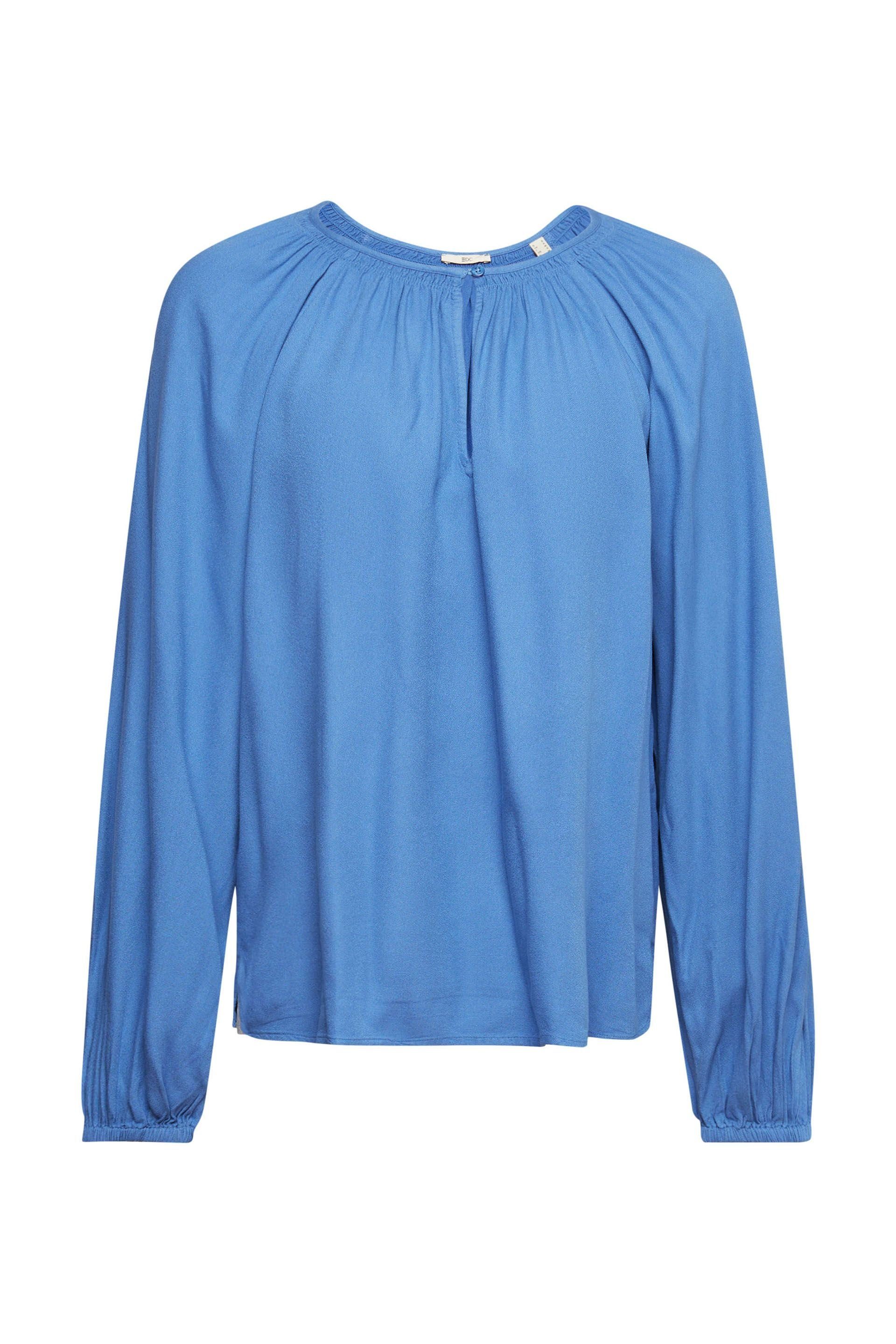 Klassische Esprit blue Bluse