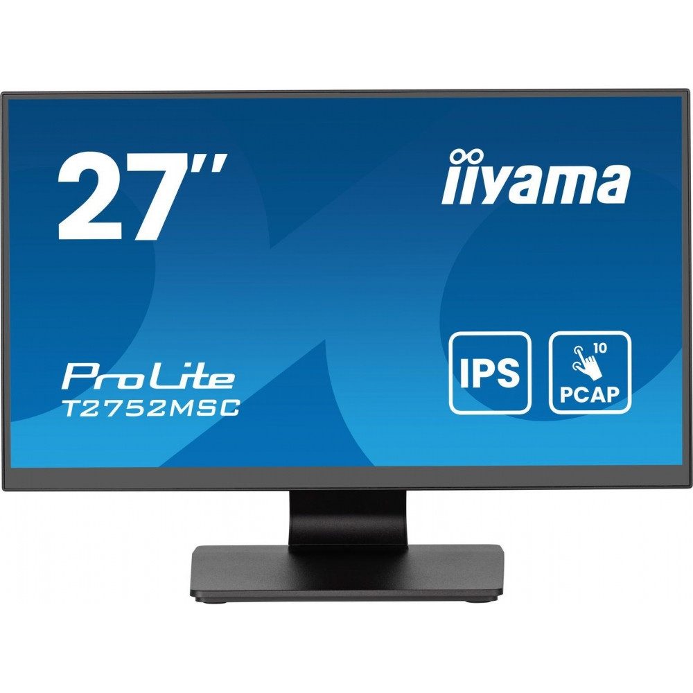Iiyama iiyama ProLite T2752MSC-B1AG 27" FHD IPS Touch Monitor TFT-Monitor (Full HD (FHD) px, Full HD (FHD), IPS, Touchfunktion: Ja)