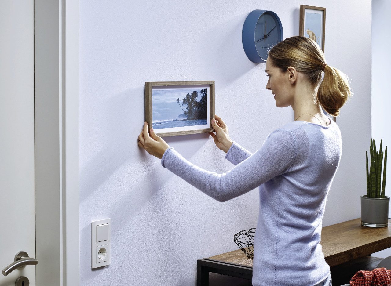 tesa Klebehaken tesa Klebenagel Traglast 500 g, 2 Stück