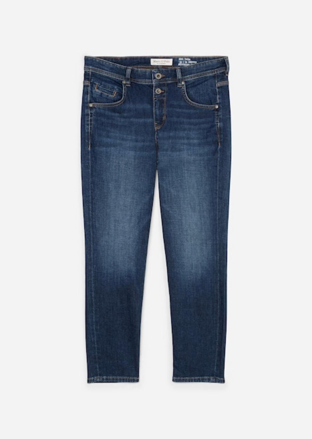 Marc O'Polo Regular-fit-Jeans Denim Trouser, 053_Cashmere_Dark_Blue_Wash waist, boyfriend mid