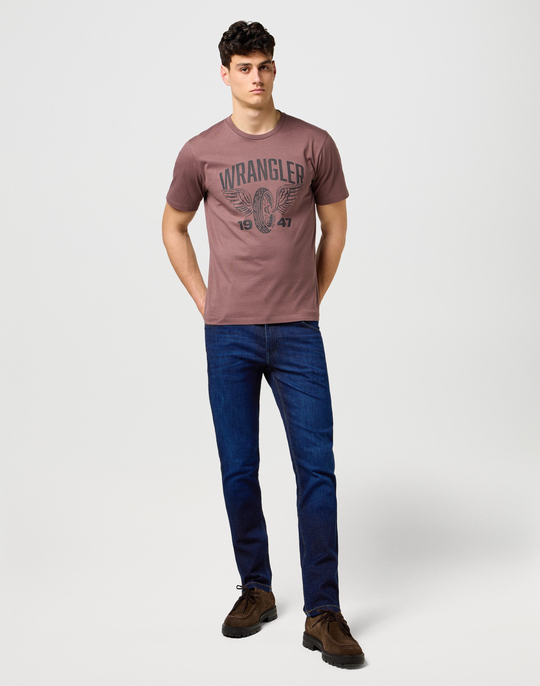 Wrangler Straight-Jeans GREENSBORO Free to stretch material – Bild 5 von 5