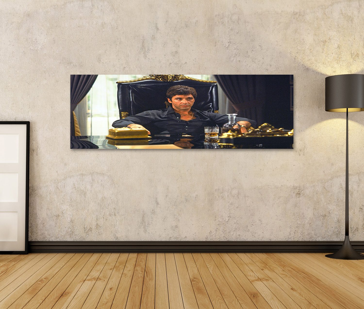 islandburner Leinwandbild Al Pacino Scarface Tony Montana Kult Gangster Mov günstig online kaufen