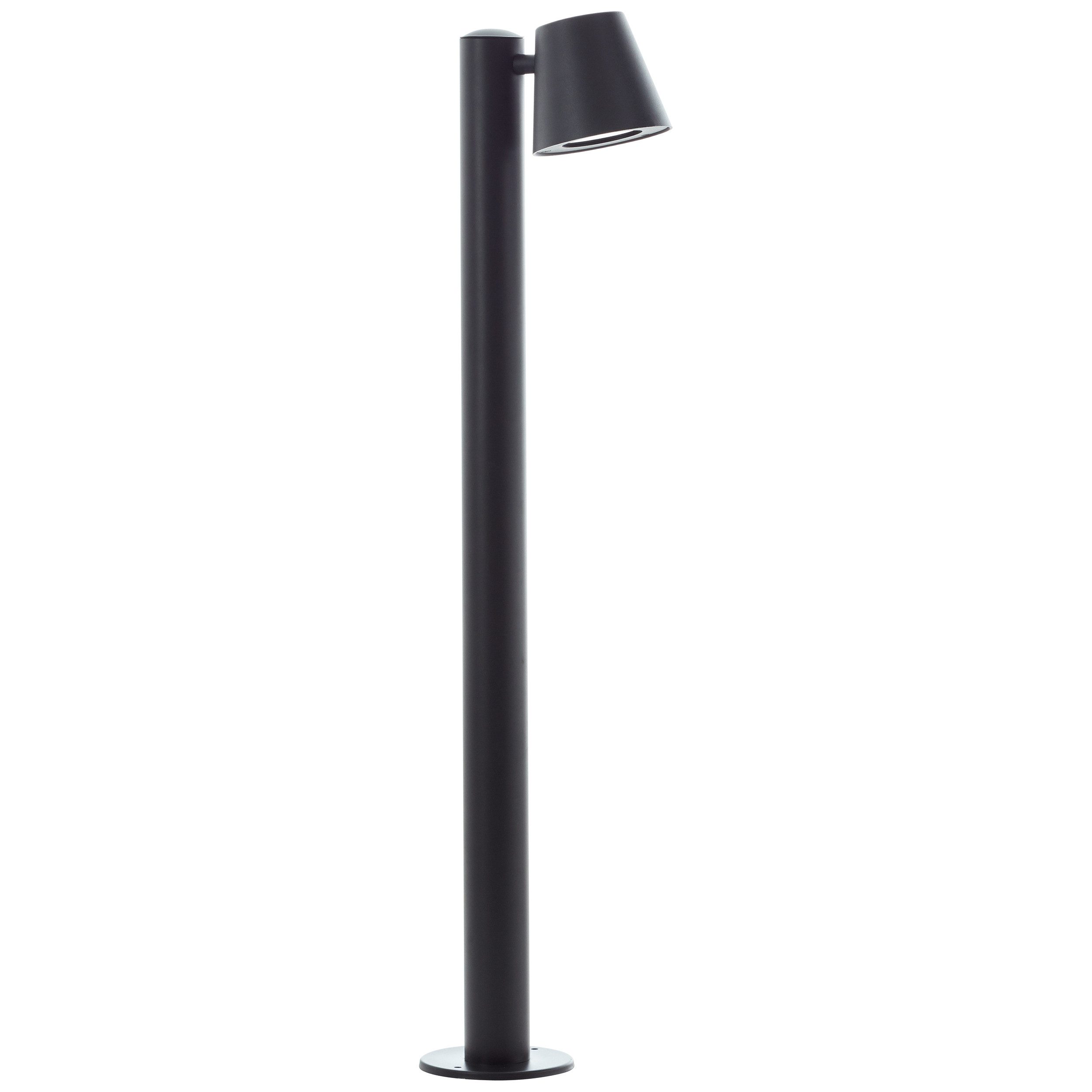 Brilliant Außen-Stehlampe Bari, ohne Leuchtmittel, Außenstandleuchte, 80 cm, GU10, IP44, Metall/Kunststoff, schwarz