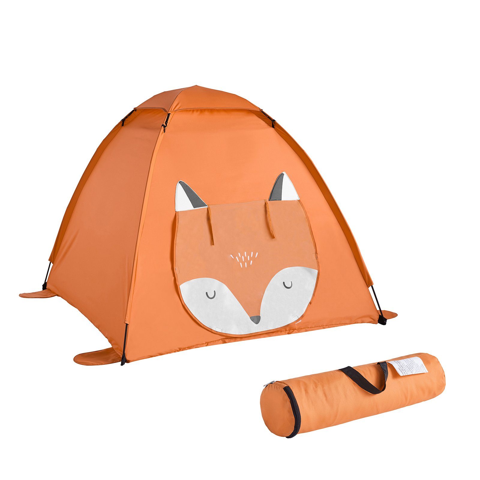 SoBuy Spielzelt OSS05 Kinderzelt mit Tür und Fenster mit Tragbarer Tasche Zelt