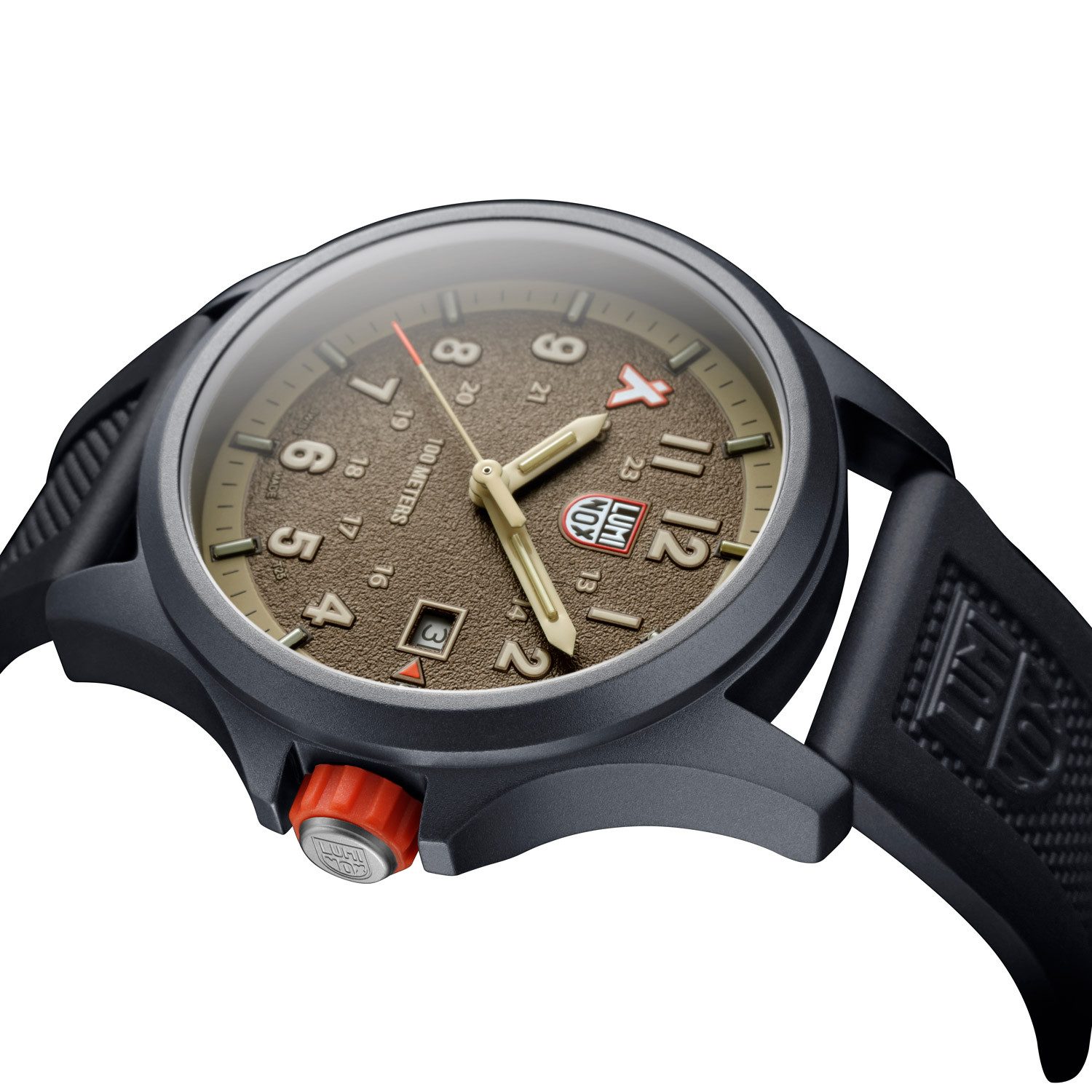 Luminox Schweizer Uhr XB.3716, Herren-Armbanduhr Bear Grylls Grau