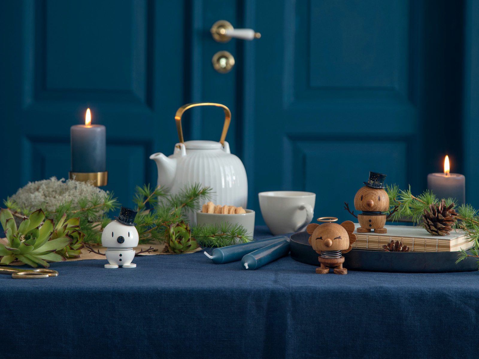 HOPTIMIST Dekofigur Angel Bumble S oak 11,2cm