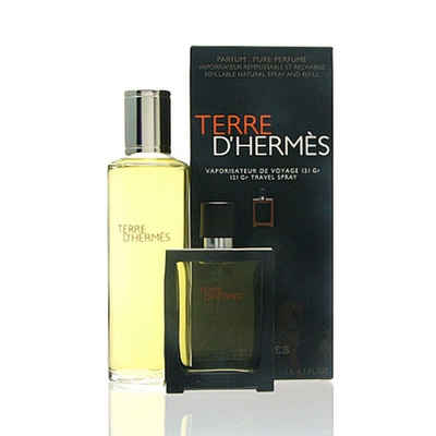 HERMÈS Eau de Parfum Hermès Terre D´Hermès Pure Parfum 30 ml + Nachfüllung 125 ml