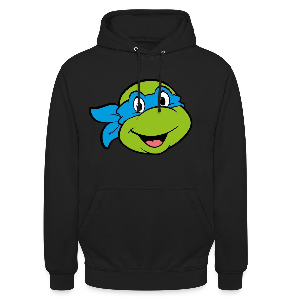 Hoodie Teenage Mutant Ninja Turtles Leonardo Kostüm Karneval Unisex Hoodie