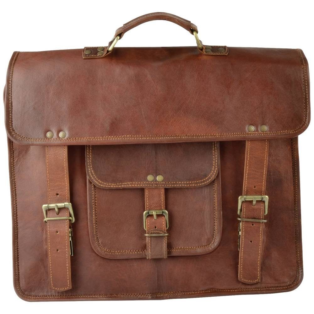 Brüder Mannesmann Werkzeuge Werkzeugkoffer Ledererkzeugtasche inkl. 24 Werkzeuge M29048