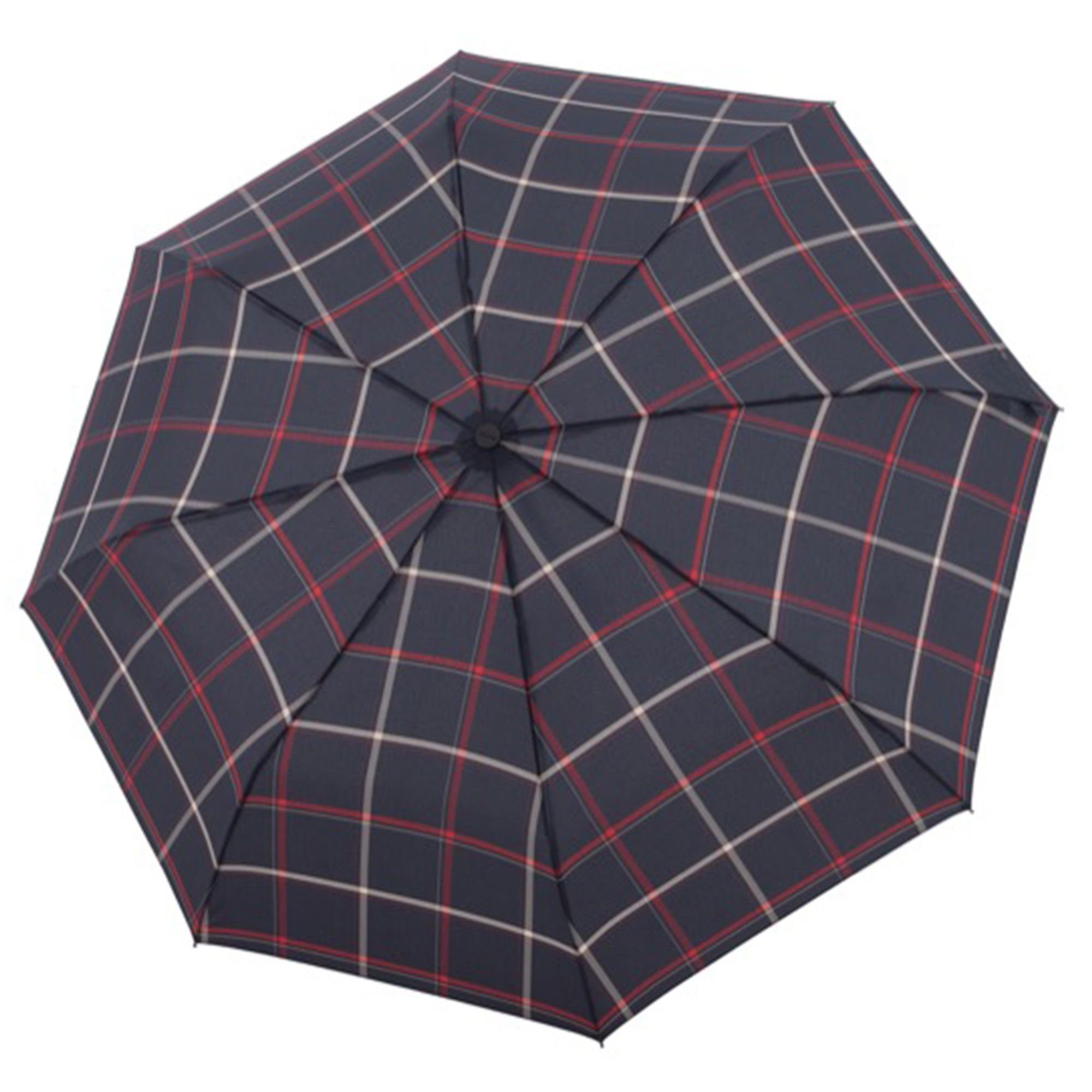 doppler® Stockregenschirm Steel Burgund, 110 cm