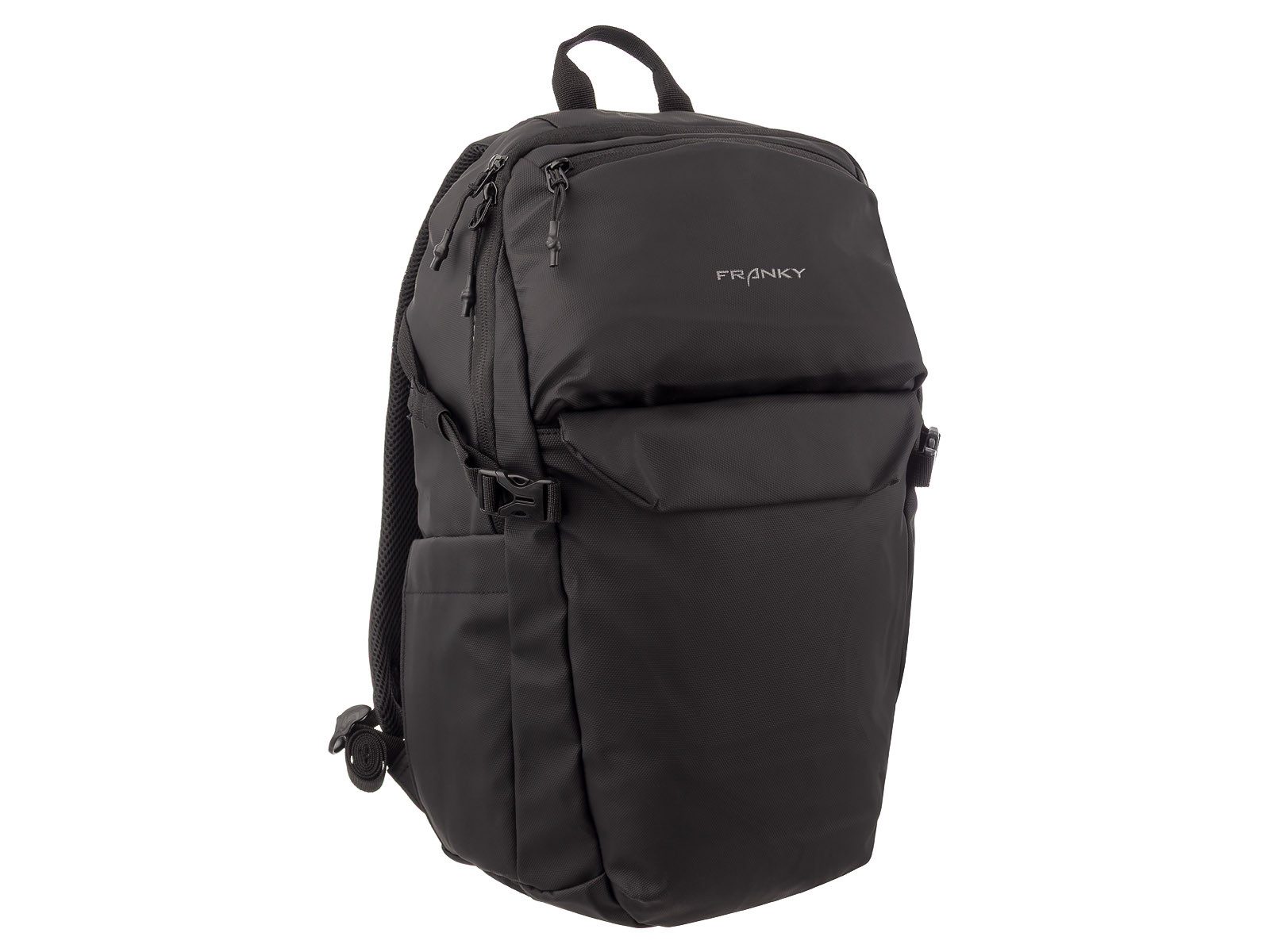 Franky Freizeitrucksack RS103-B Freizeitrucksack (Stück, 1-tlg., 1), Rolltop