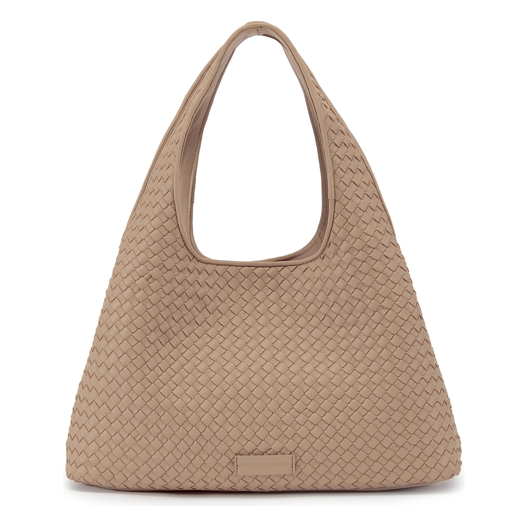 Les Visionnaires Schultertasche Paz Weave, Leder günstig online kaufen
