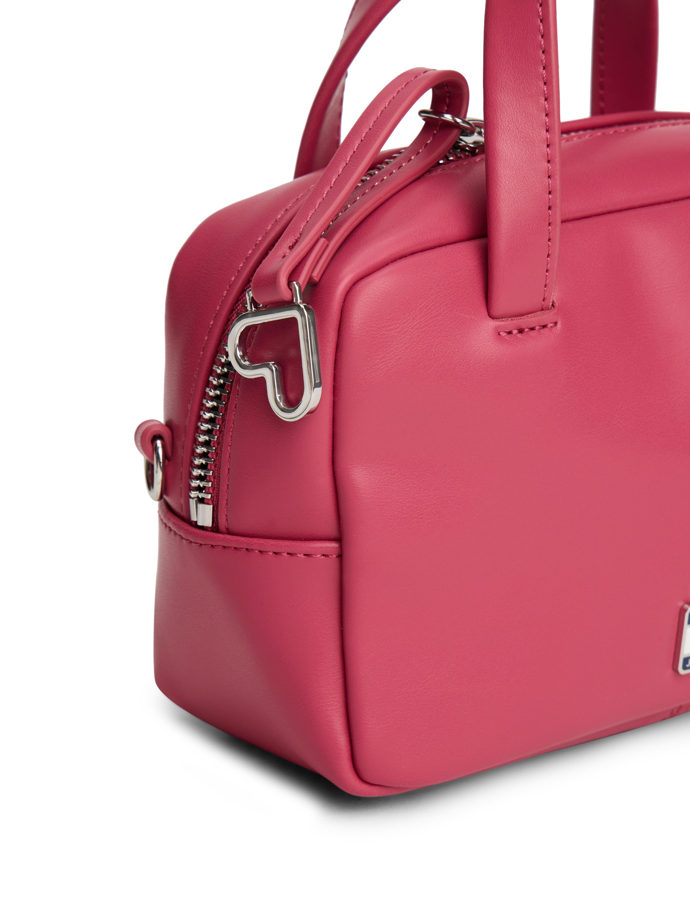 Tommy Jeans Umhängetasche TJW CITY TRUNK CROSSOVER (2-tlg., Abnehmbarer Herzenanhänger), Damen Tragetasche, Schultertasche mit Herzchen-Applikation