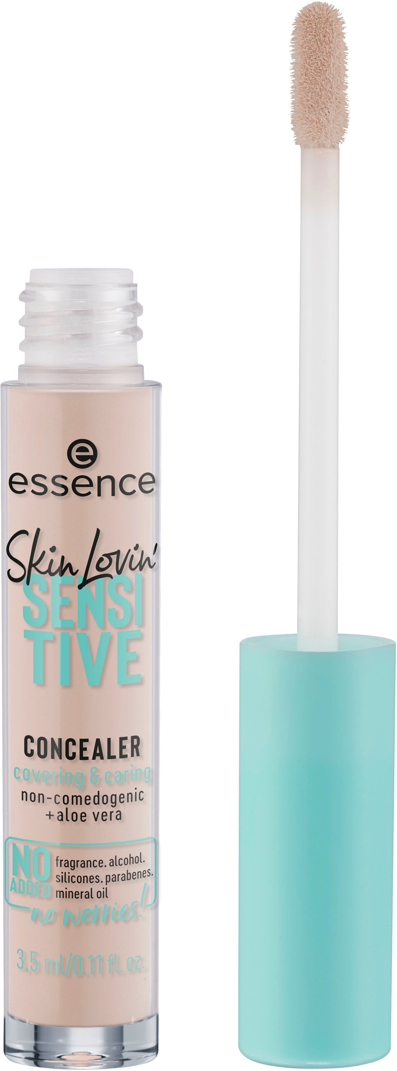 Essence Concealer Skin Lovin' SENSITIVE CONCEALER, 3-tlg., mit leichter, nicht-komedogener Formulierung