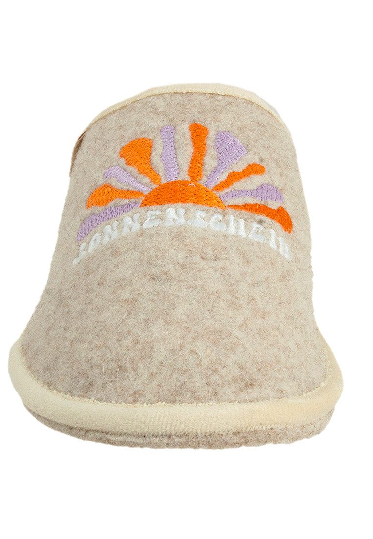 ADELHEID Sonnenschein Filzpantoffel Pantoffel – Bild 4 von 5
