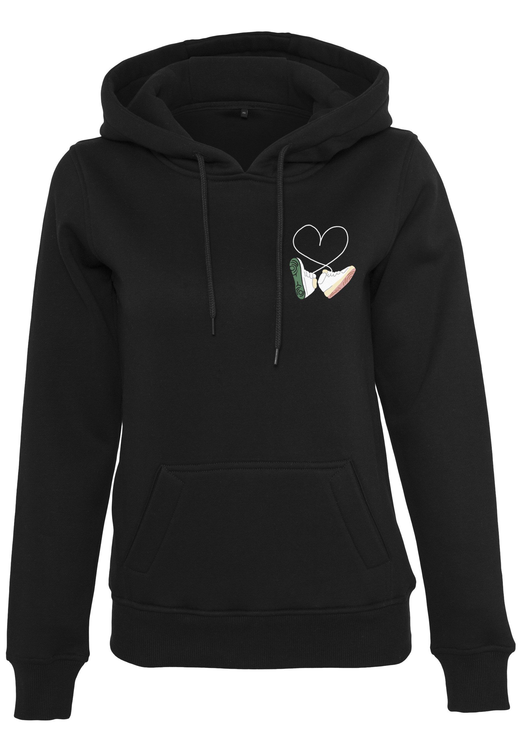 MisterTee Kapuzensweatshirt MisterTee Ladies Kicks Love EMB Hoody