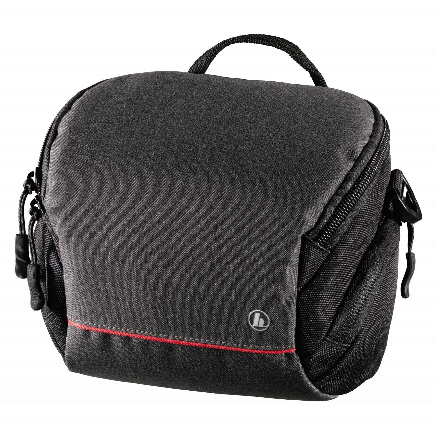 Hama Kameratasche Kamera-Tasche Sambia 100 Foto-Tasche Universal (Set), Case Schultergurt Tragegriff Zubehör-Fächer Systemkamera Digitalkamera