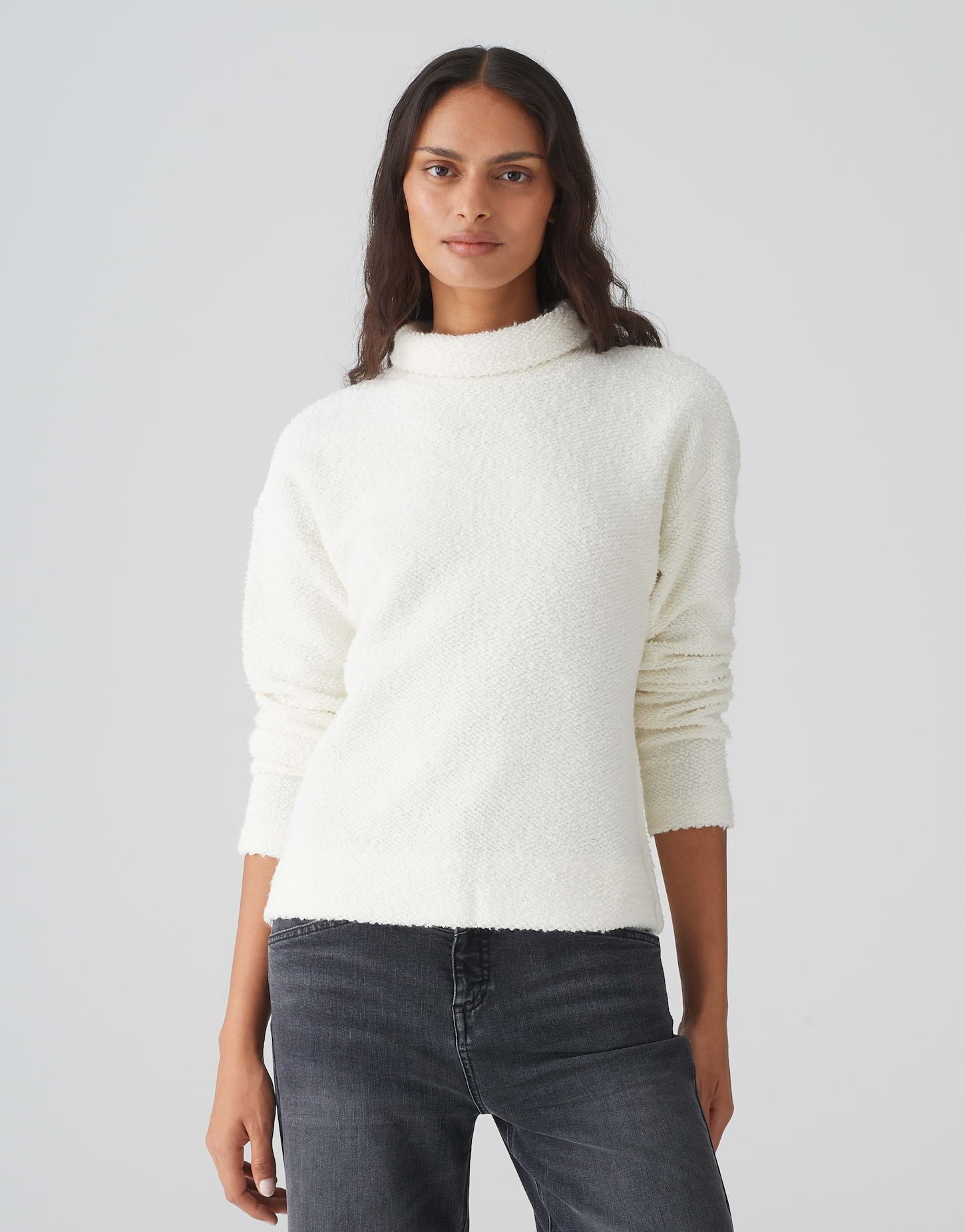 Sweater Sweater GUKLE Regular in Bouclé Optik