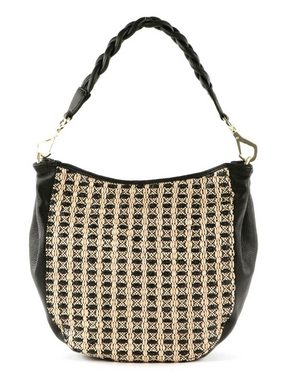 Abro Schultertasche Raffia Jacquard