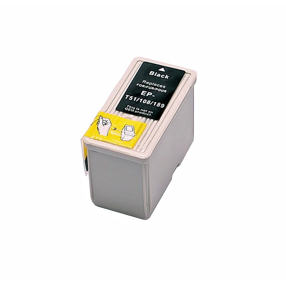 ABC Tintenpatrone (Kompatible Druckerpatrone für Machjet 600C Schwarz 930C) T051 Epson