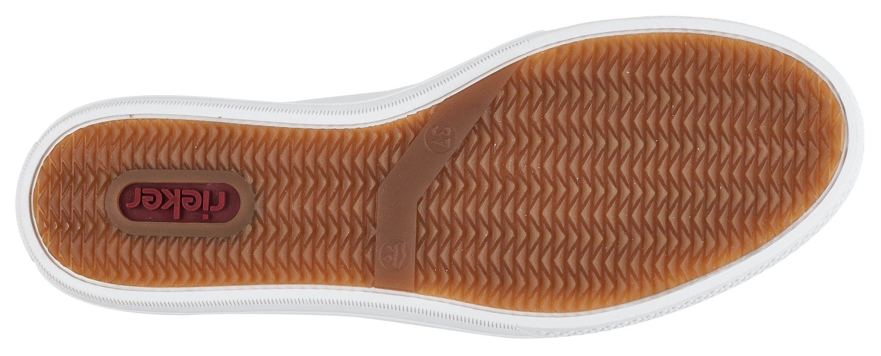 Schuhe Sneaker Rieker Plateausneaker mit weicher MemoSoft-Innensohle