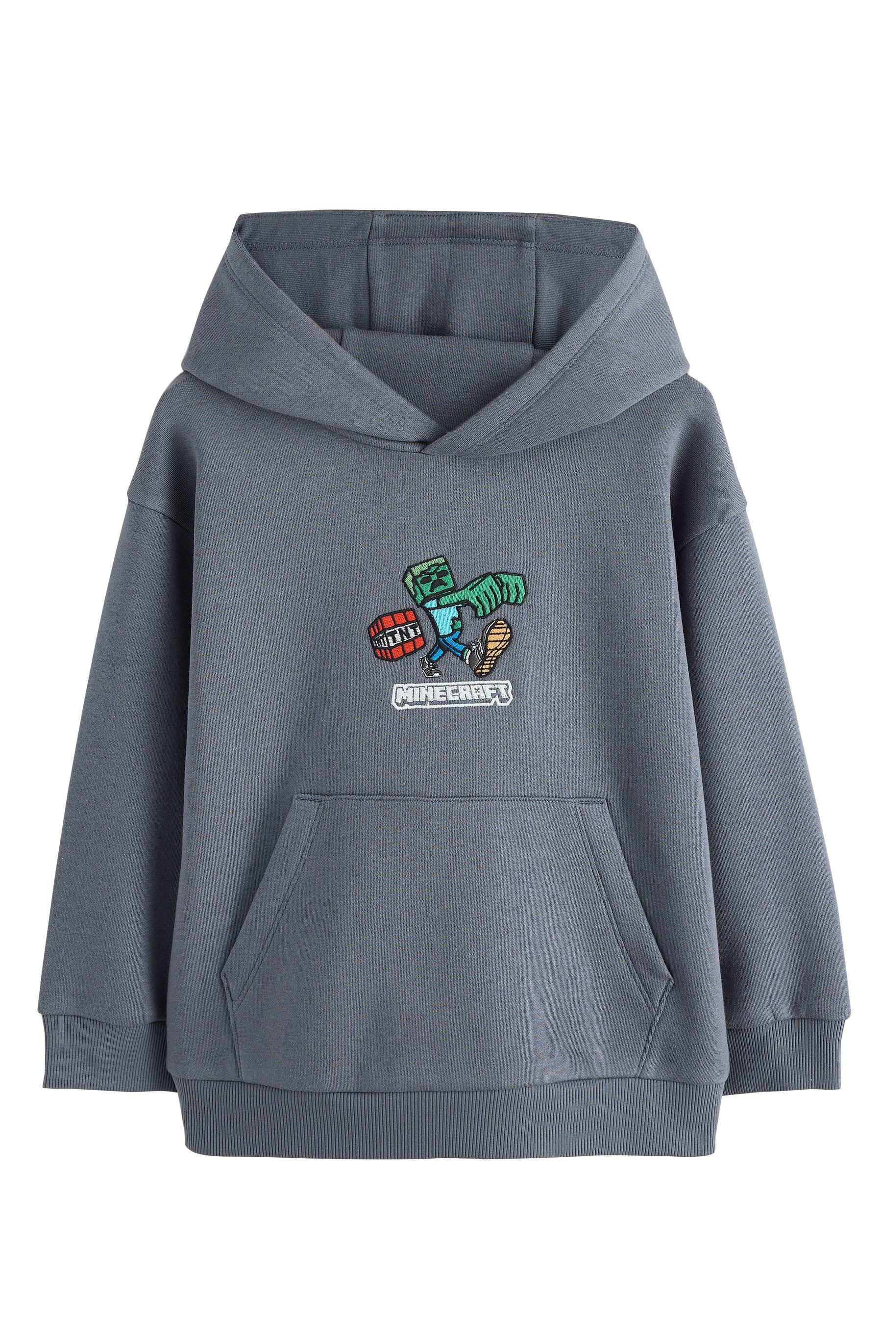 Next Kapuzensweatshirt Lizenziertes Kapuzensweatshirt Minecraft (1-tlg)