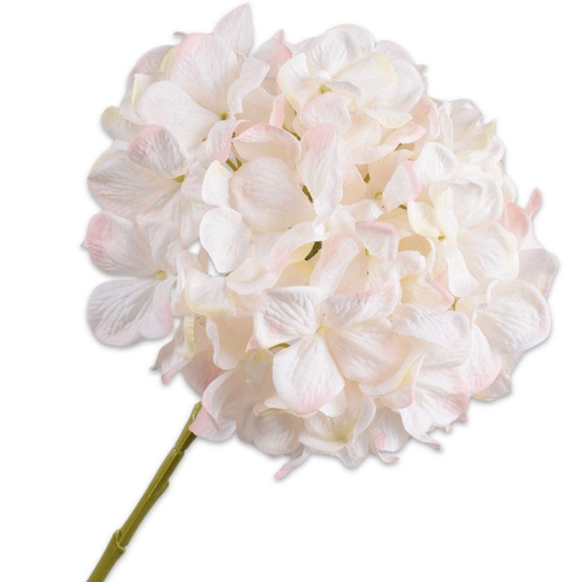 Künstliche Zimmerpflanze Seidenblume Hortensie Hydrangea Rosa Hell (83cm), SILK-KA