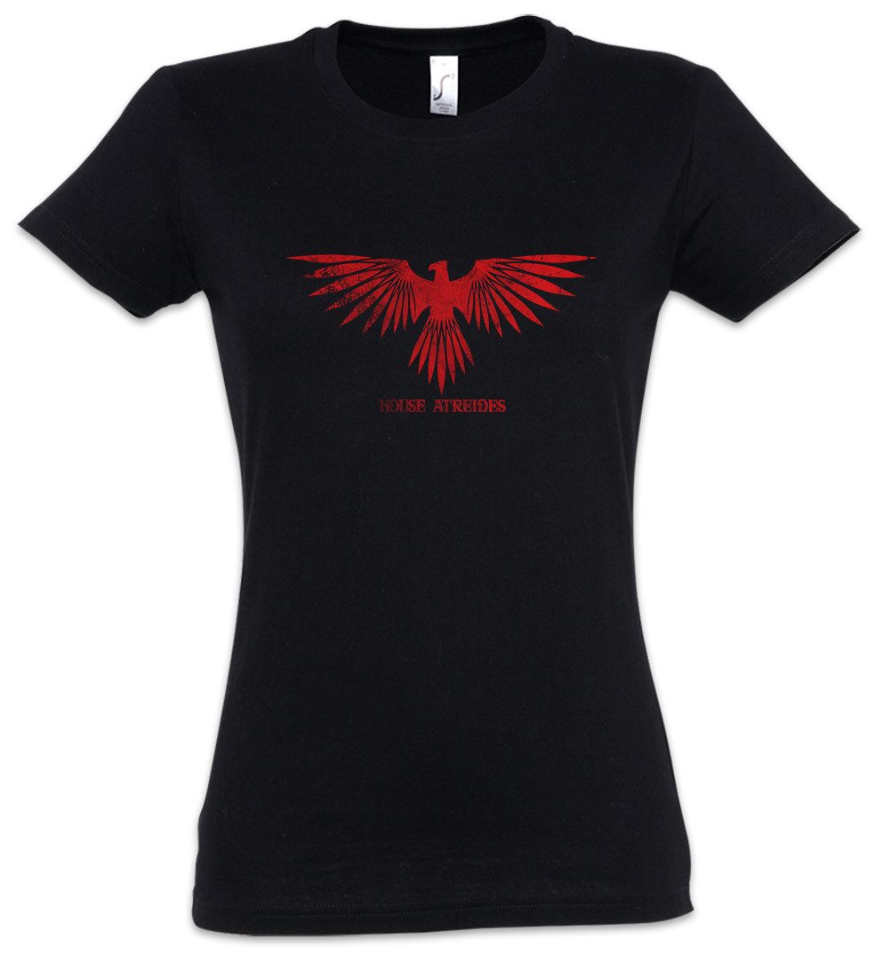 Urban Backwoods Print-Shirt Eagle Logo House Damen T-Shirt Science Fiction günstig online kaufen