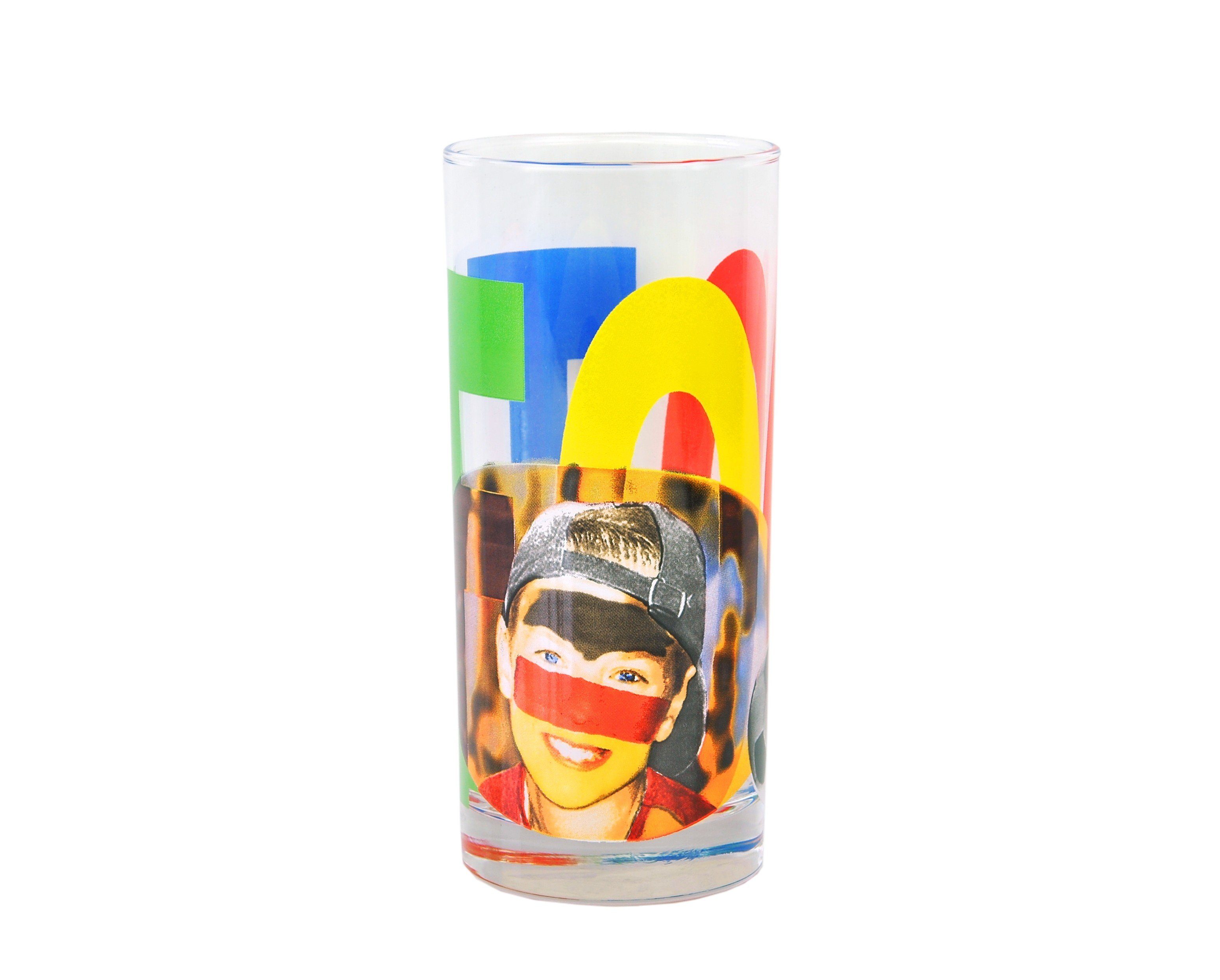 Tatoo, Wasserglas Glas Luminarc 6er Face Glas Set