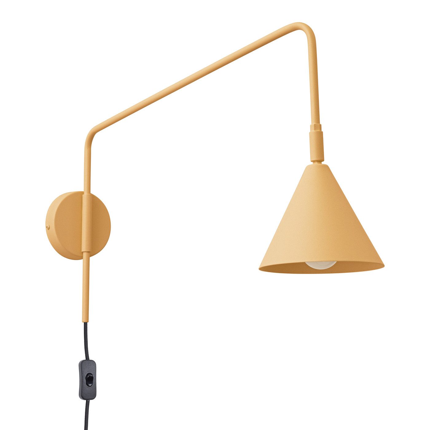 SOLLUX lighting Wandleuchte Wandleuchte Nox Golden, Nicht enthalten