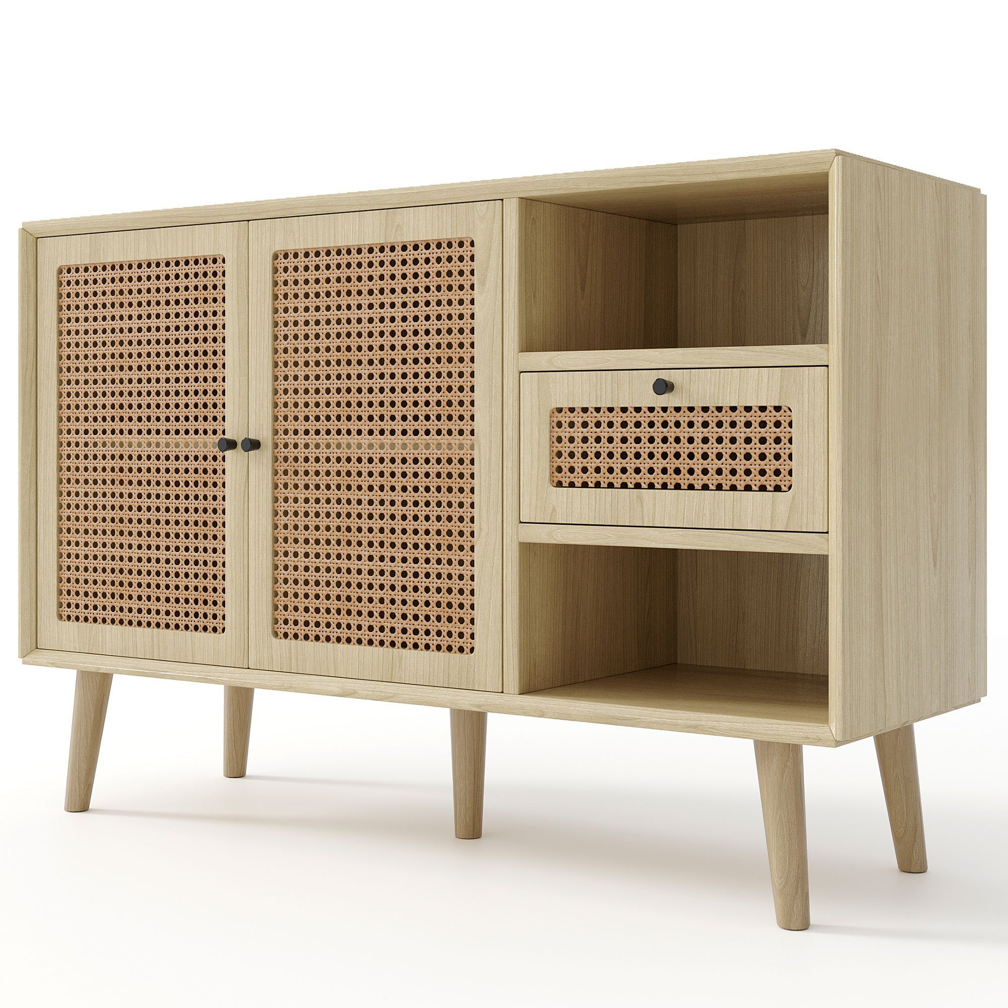 BlingBin Sideboard Kommode (1 St., Rattantür, günstig online kaufen