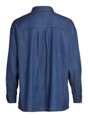 Vila Funktionsbluse Bista (1-tlg) Plain/ohne Details, Falten