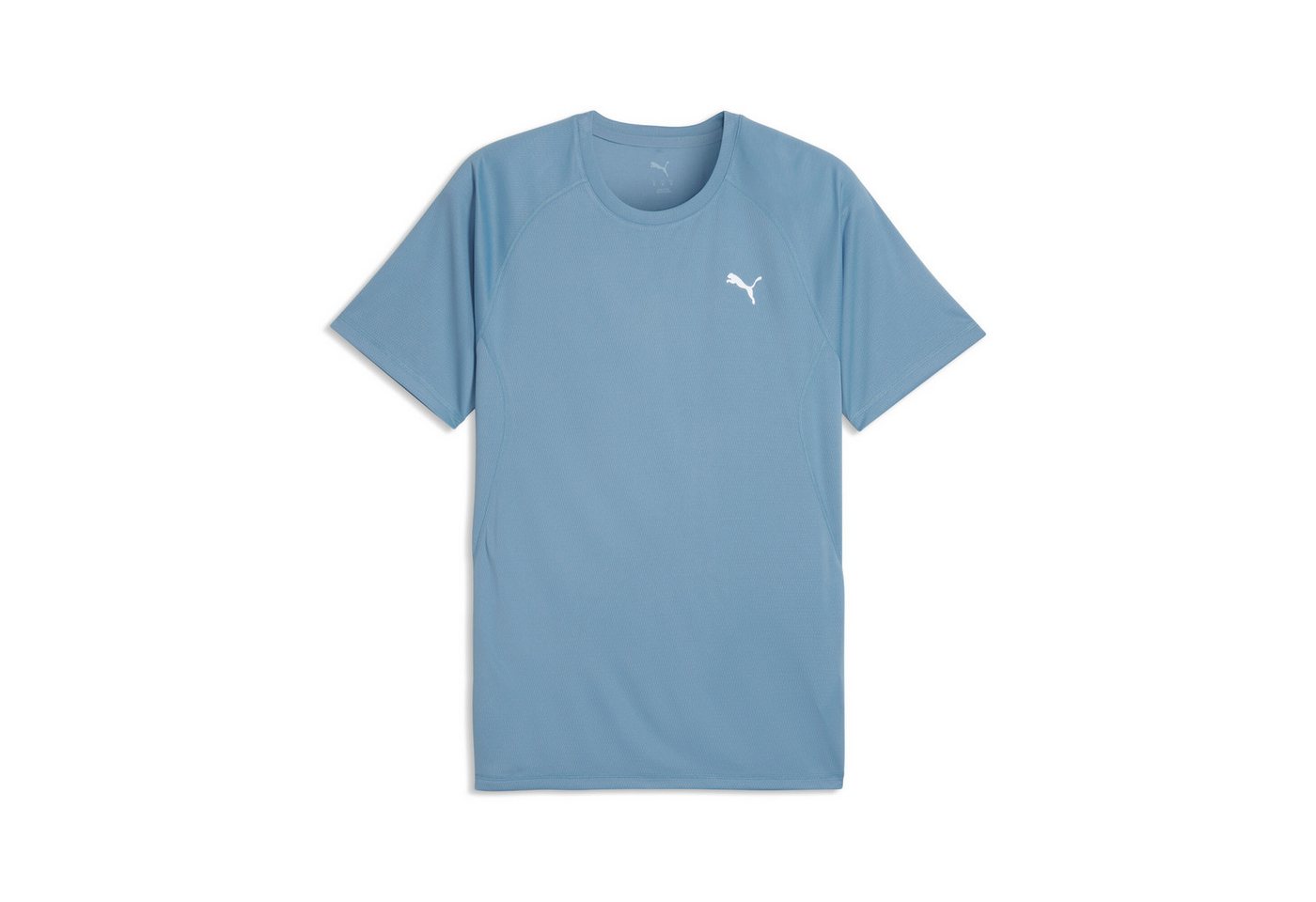 PUMA Laufshirt M RUN VELOCITY TEE POLY ergonomische Schnittführung, kurze Ärmel, Performance-T-Shirt
