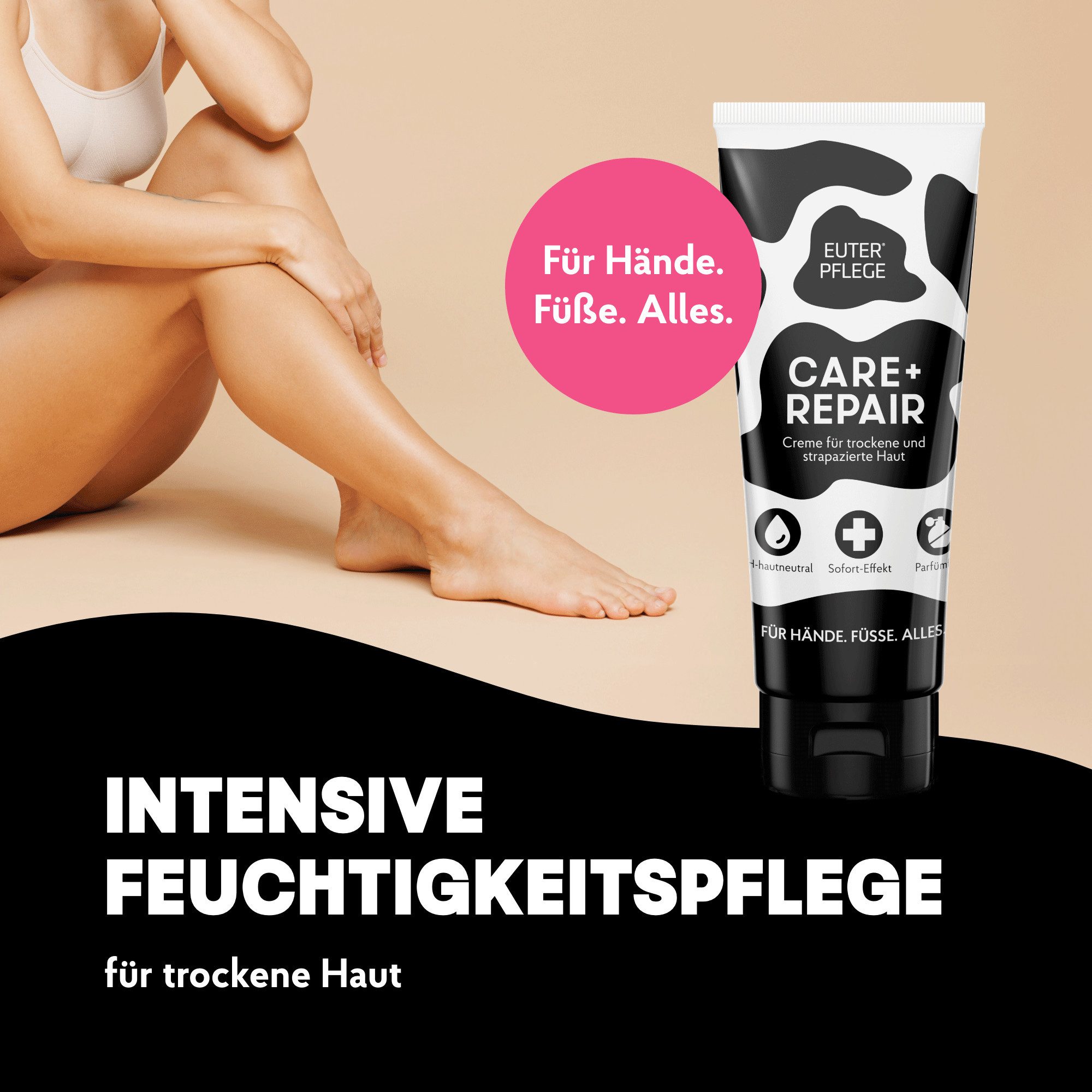 EUTERPFLEGE Bodylotion EUTERPFLEGE Creme spezial 200ml, 200 ml Inhalt