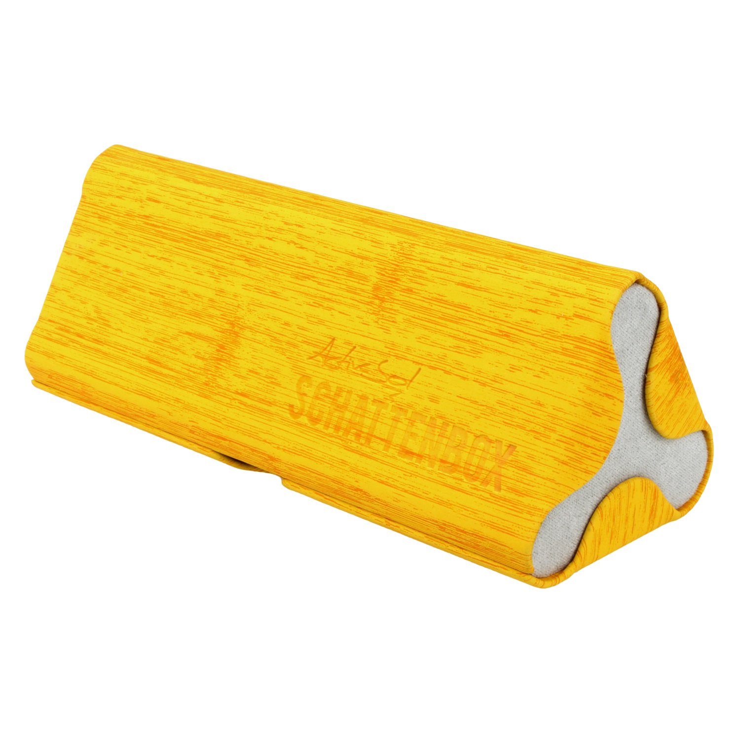 ActiveSol Brillenetui Schattenbox, Hardcase für Brillen und Sonnenbrillen, Magnetverschluss, Samtweiche Haptik, für große Brillen geeignet.