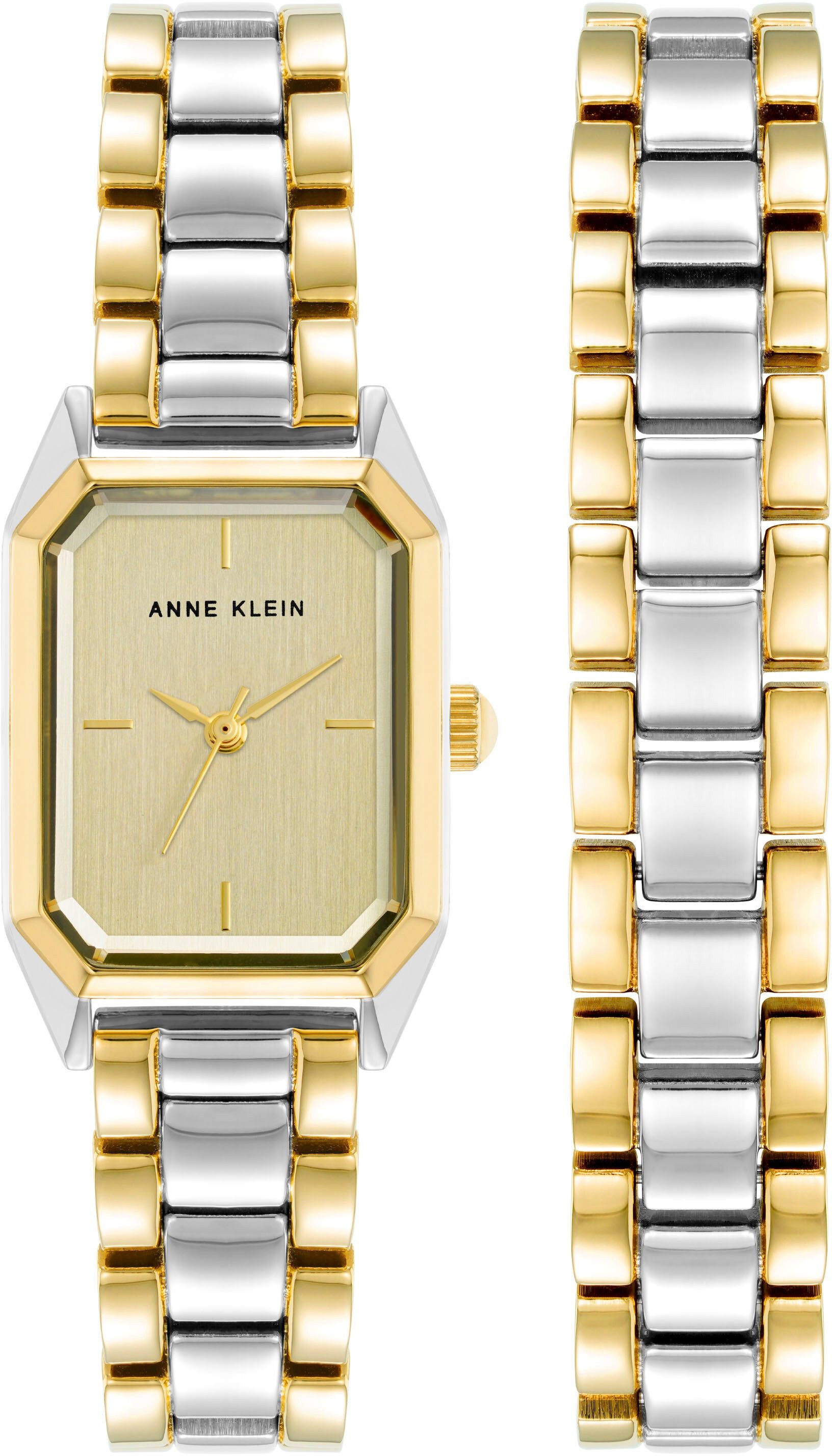 ANNE KLEIN Quarzuhr Boxset + nramek AK/5019TTST