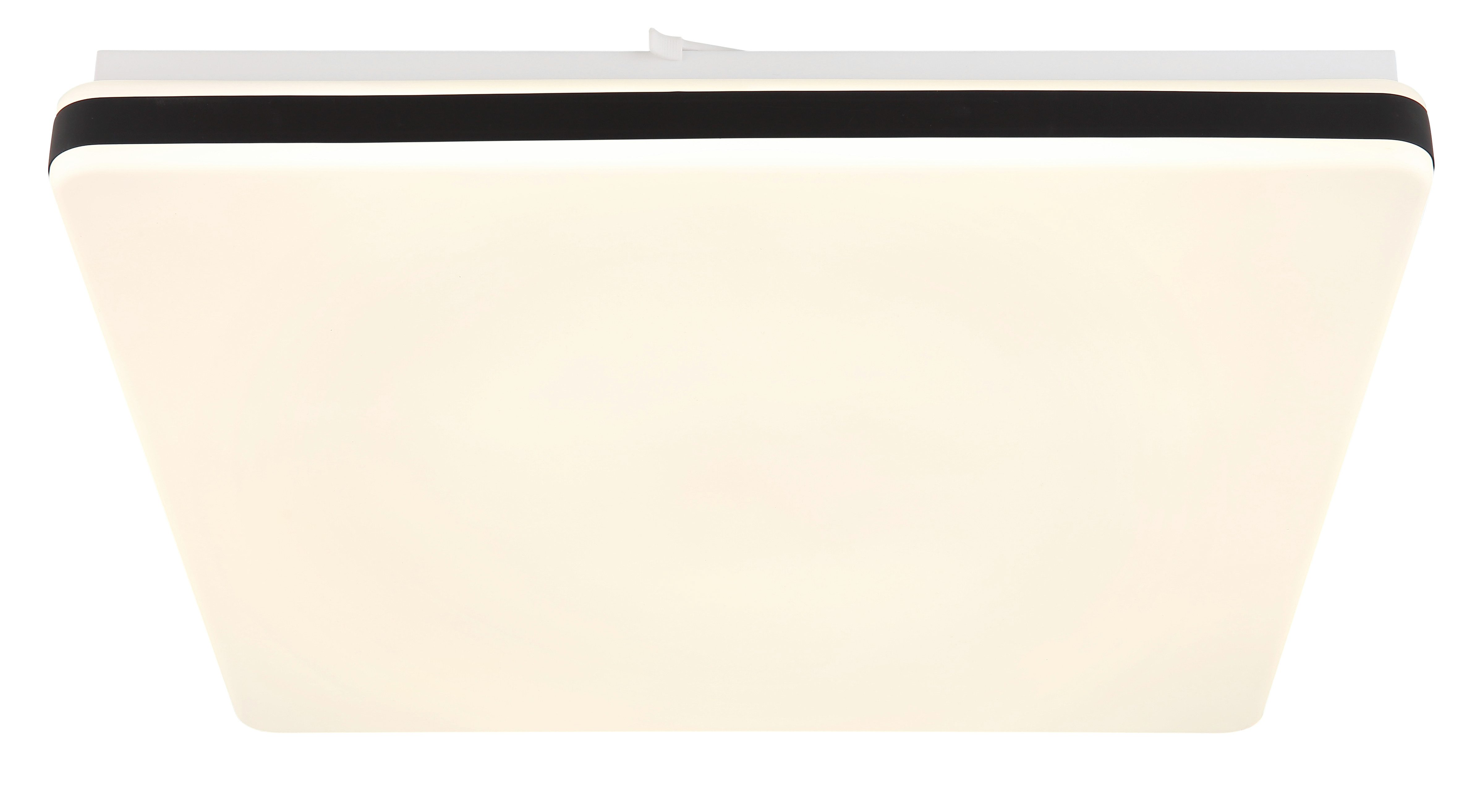 GLOBO LIGHTING LED Deckenleuchte ULLY, LED fest integriert, Deckenlampe/quadratisch/Wohnzimmer/Schlafzimmer/CCT 2700-6500K