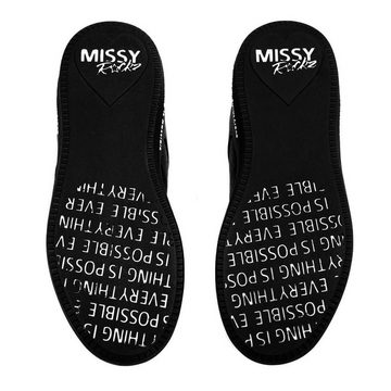 Missy Rockz SKETCH IT EIP No. 1 just black Sneakerboots
