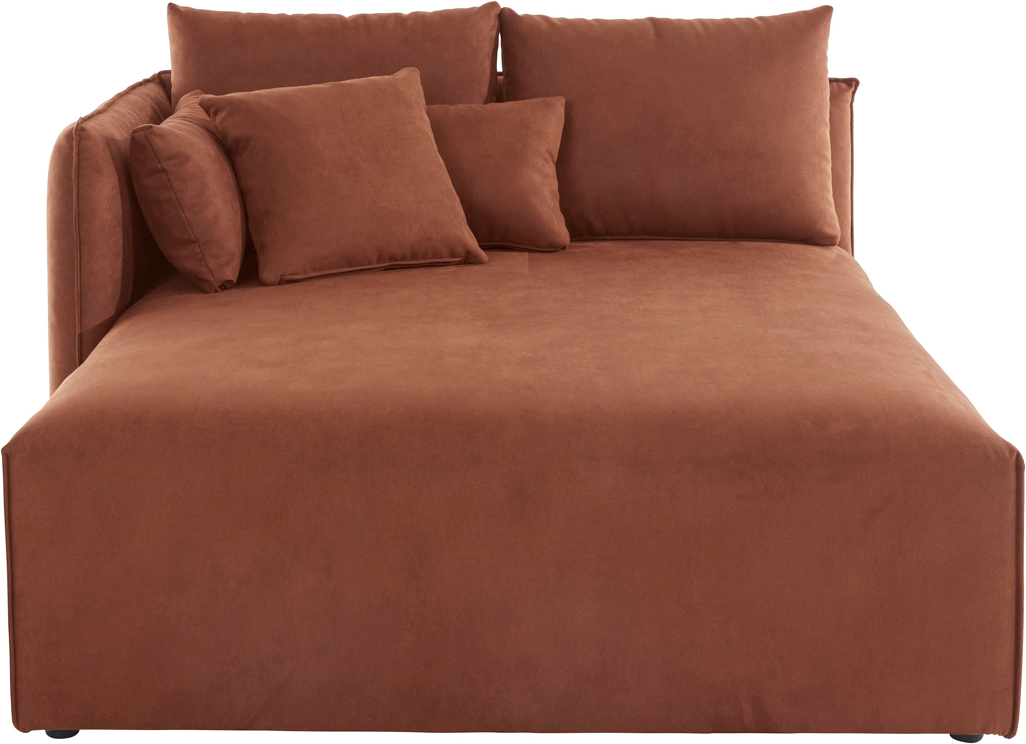 OTTO home Ottomane Nöre, Lounge-Modul - zum eigenen Zusammenstellen, Breite 138cm, Tiefe 168cm