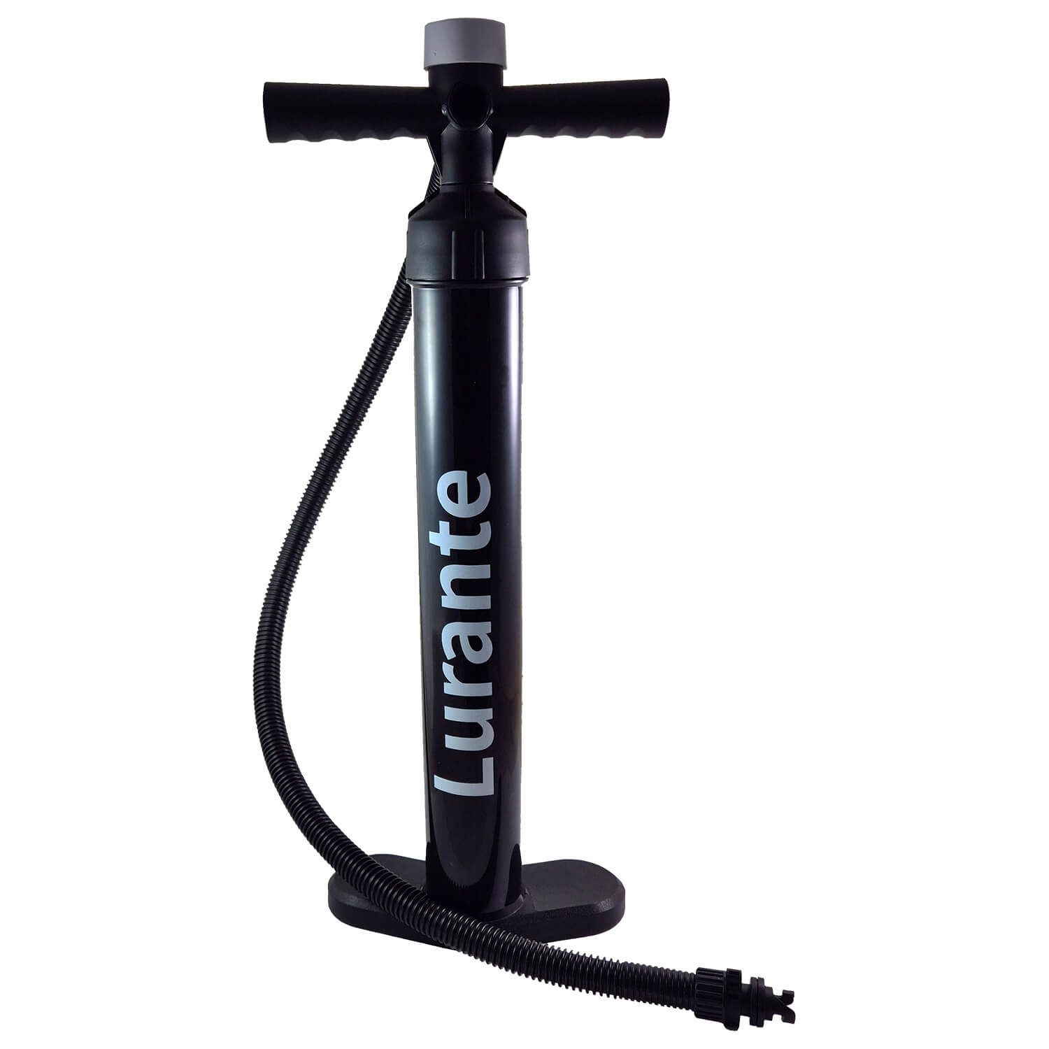 Luftpumpe Lurante Doppelhub SUP und Kajak Handpumpe mit Manometer HP2 0-29 PSI
