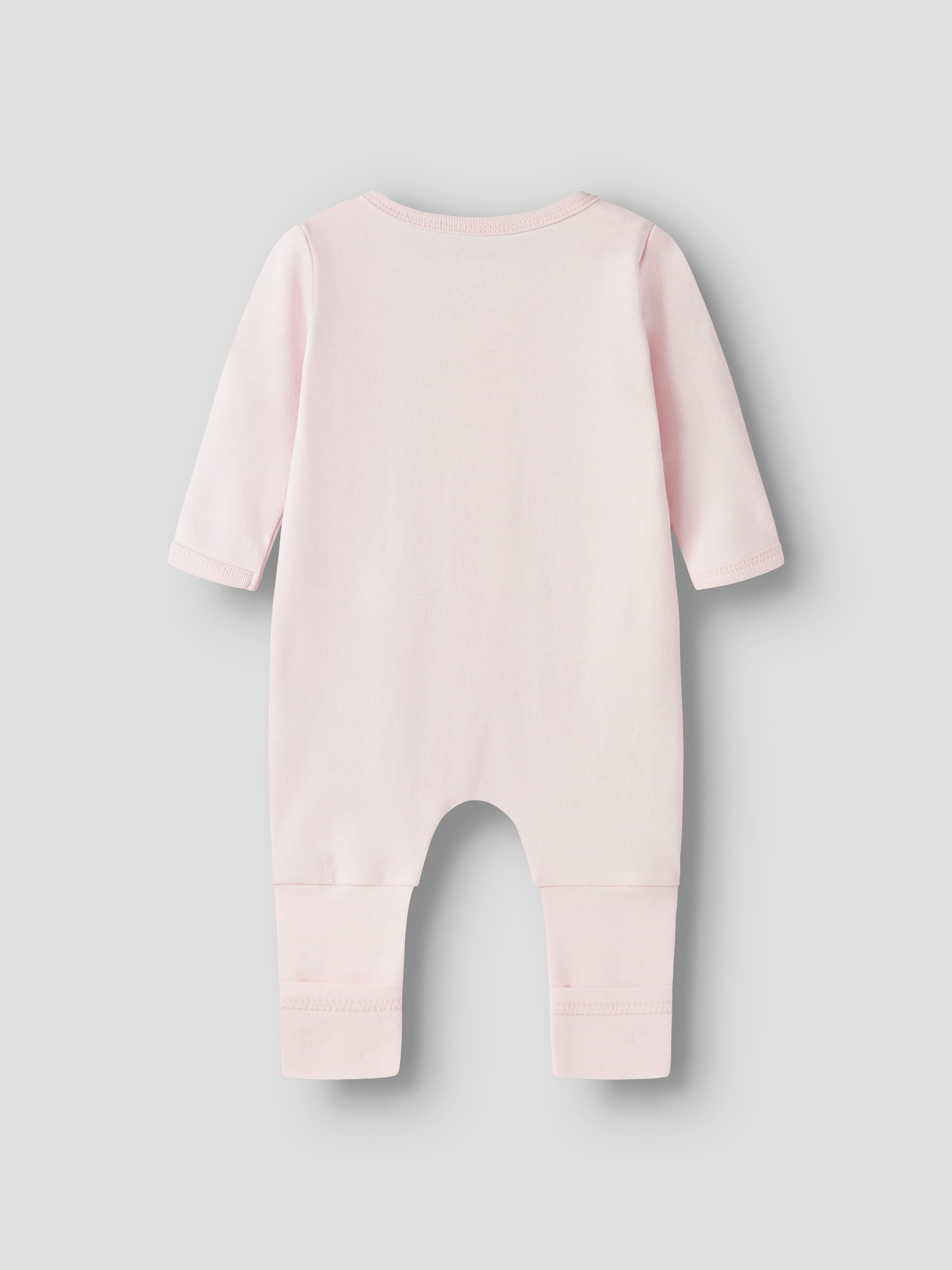 Name It Schlafanzug NBFNIGHTSUIT 2P ZIP FF CAR. HEART NOOS (Packung, 2 tlg) aus Baumwolle, bequeme Passform, mit Umschlagbund