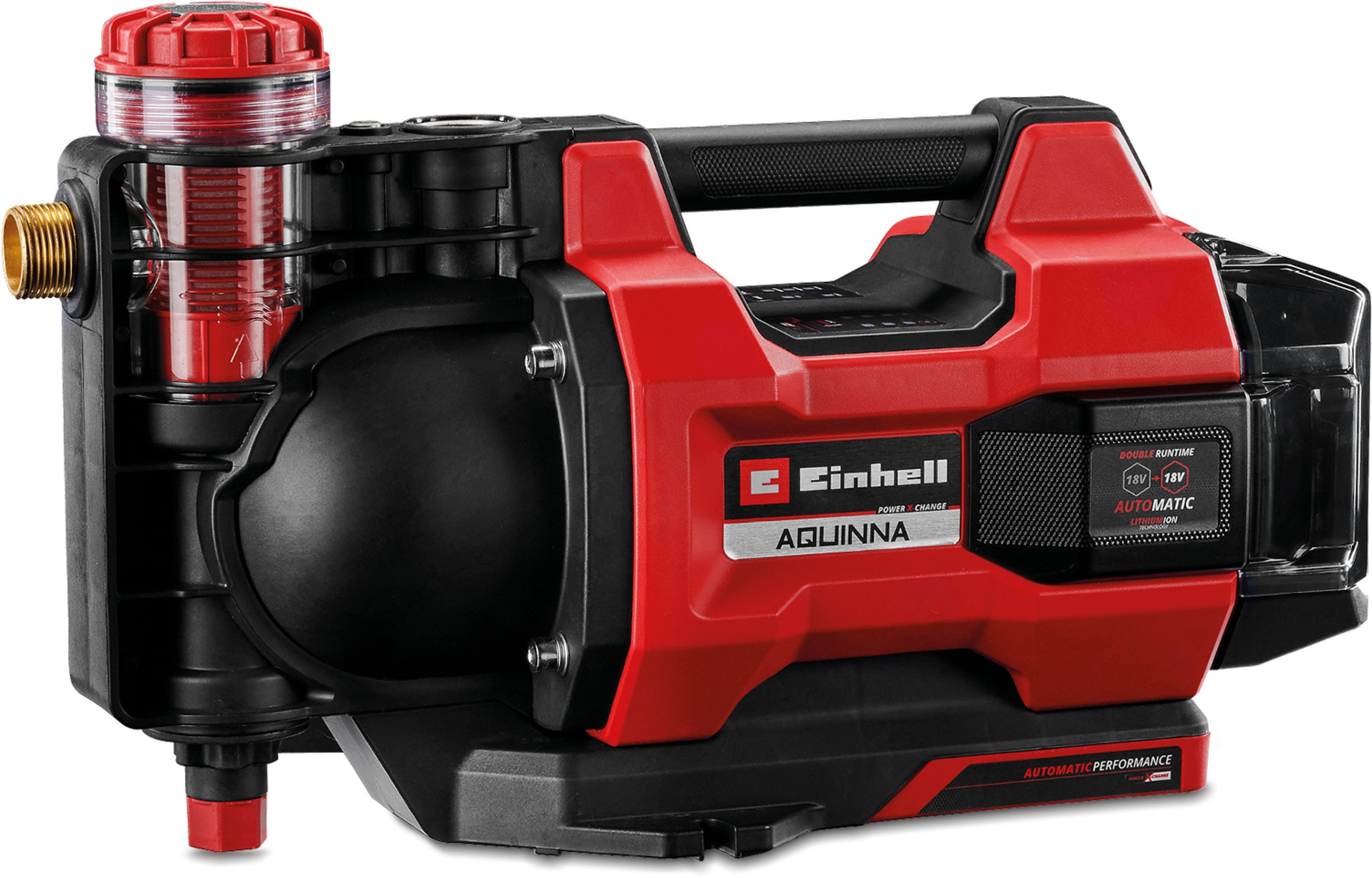 Einhell Akku-Gartenpumpe »AQUINNA 18/30 F LED AUTOMATIC«, ohne Akku, ohne Ladegerät